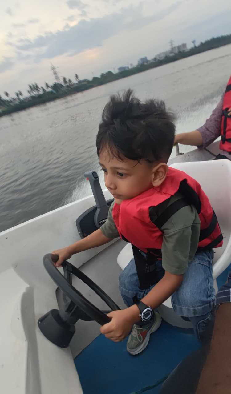 Captain of the speedboat